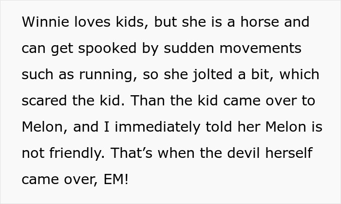Karen Mom With Big Entitlement Energy Begs Horse Owner To Let Her 11 Y.O. Ride A Dangerous Horse