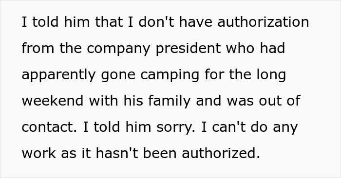 “This Is Going To End Poorly”: CEO Creates No Overtime Policy, It Fails Once Bosses Go On Vacation “This Is Going To End Poorly”: CEO Creates No Overtime Policy, It Fails Once Bosses Go On Vacation