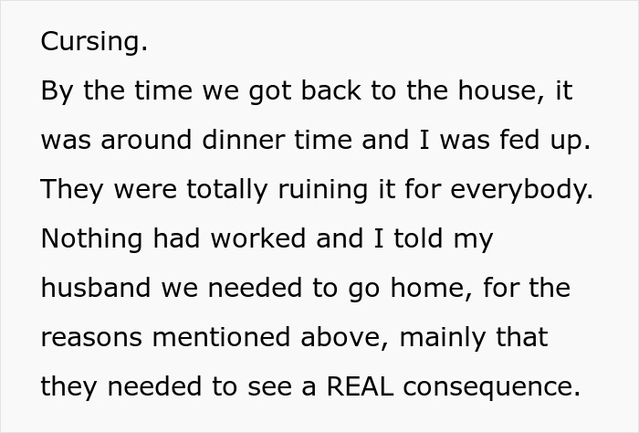 Mom Is Sick And Tired Of Her Sons' Misbehavior Whilst On Family Trip, Cancels It And Drives Home Mom Is Sick And Tired Of Her Sons' Misbehavior Whilst On Family Trip, Cancels It And Drives Home