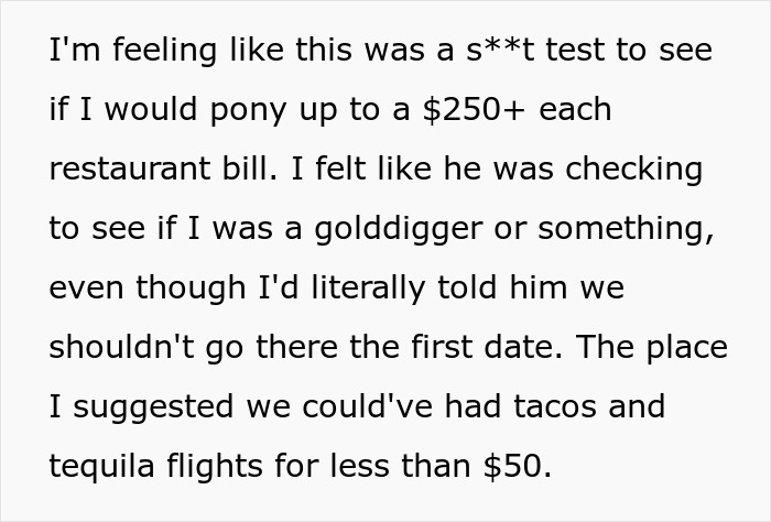 Man Acts Strange During First Date, Woman Thinks He ‘Tested’ Her And Ends It Right Away Man Acts Strange During First Date, Woman Thinks He ‘Tested’ Her And Ends It Right Away