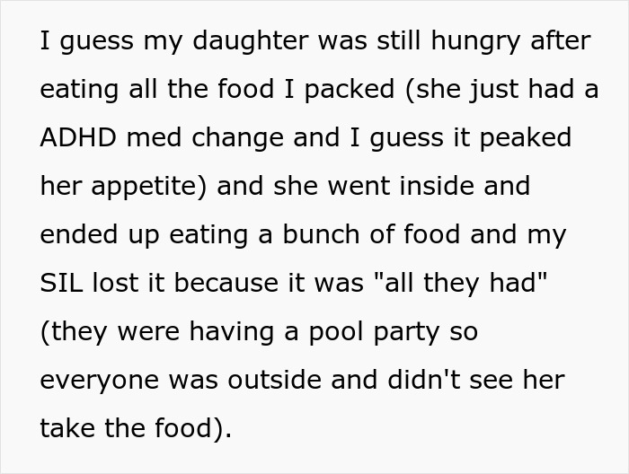 Mom Asks If She Handled The Situation Over Struggling SIL’s Food Like A Jerk, Gets No Sympathy