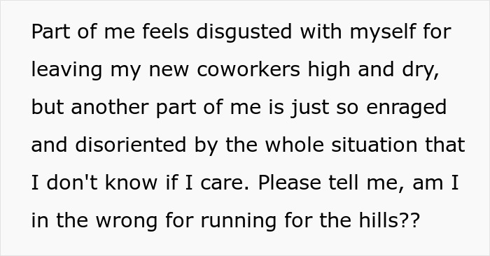 Guy Starts A New Job, So Much Wrong Goes On In The First 3 Days, He Quits Before It Gets Worse Guy Starts A New Job, So Much Wrong Goes On In The First 3 Days, He Quits Before It Gets Worse