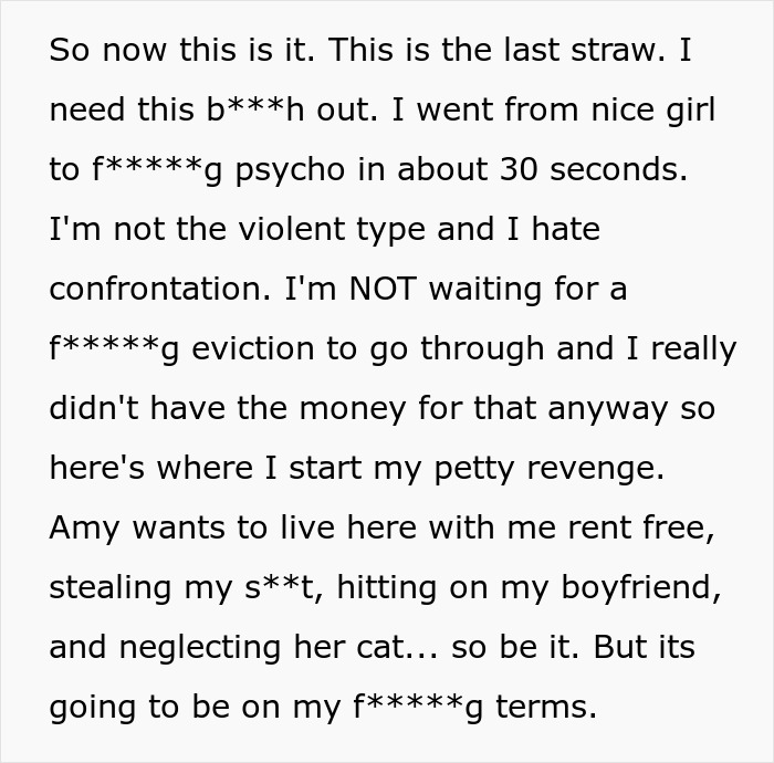 "This Is The Last Straw": Woman Gets Revenge On Unhinged Roommate "This Is The Last Straw": Woman Gets Revenge On Unhinged Roommate