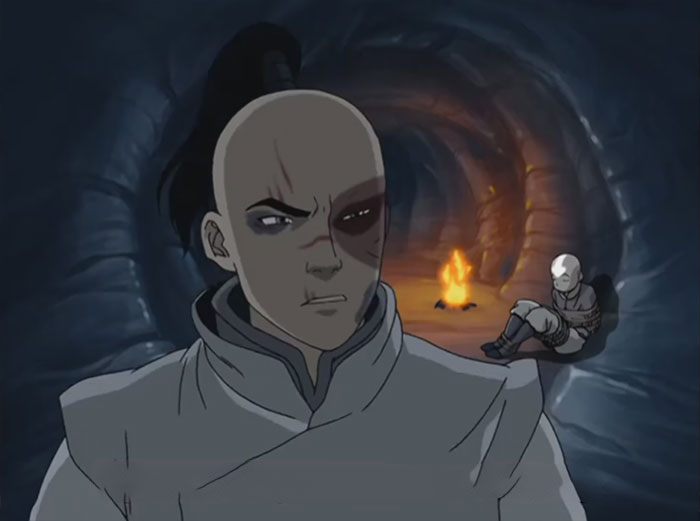 Aang being thoughtful