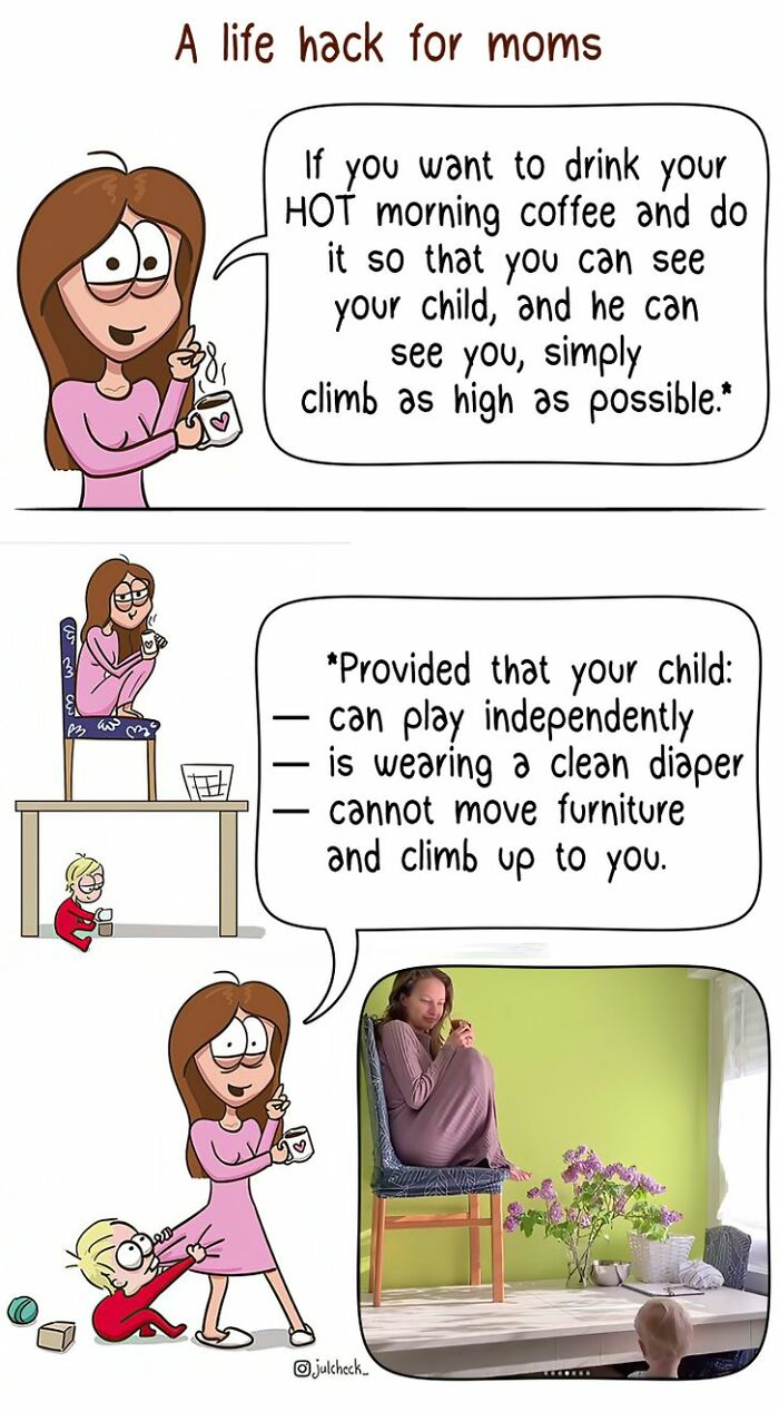 Artist Makes Illustrations That Portray The Reality Of Being A Mother In A Fun Way (23 Pics)