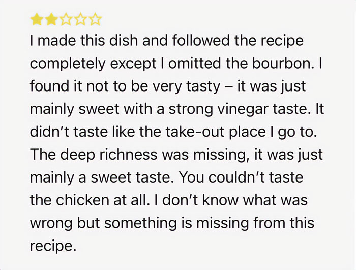 This Bourbon Chicken Recipe Review