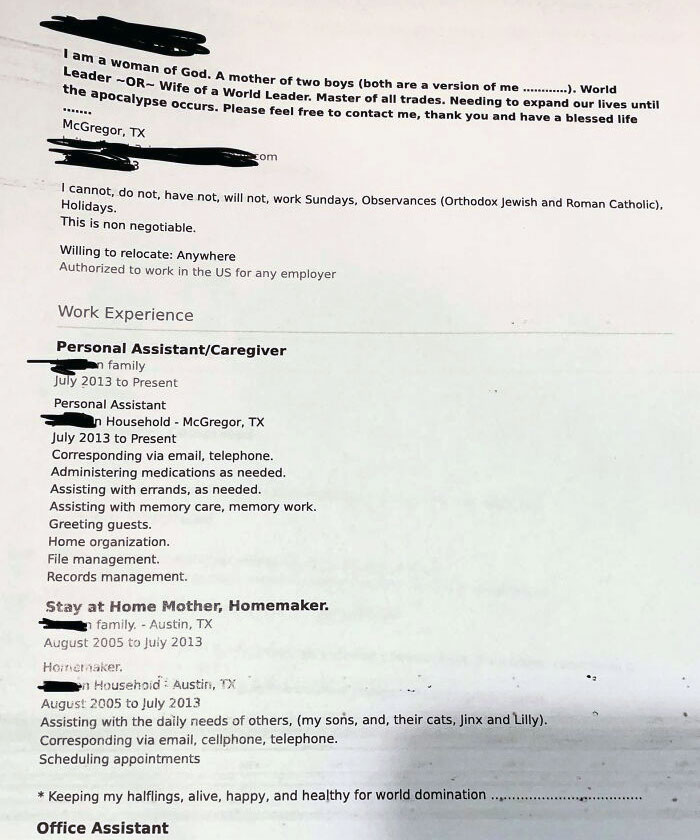 The Manager Showed Me This Resume To Fill In Our Bookkeeper Position