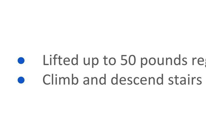 Not Often You Come Across A Potenial Hire Who Has Experience Not Only Climbing Stairs But Also Decending Them. I Expect Resume Padding, But This Is Another Level
