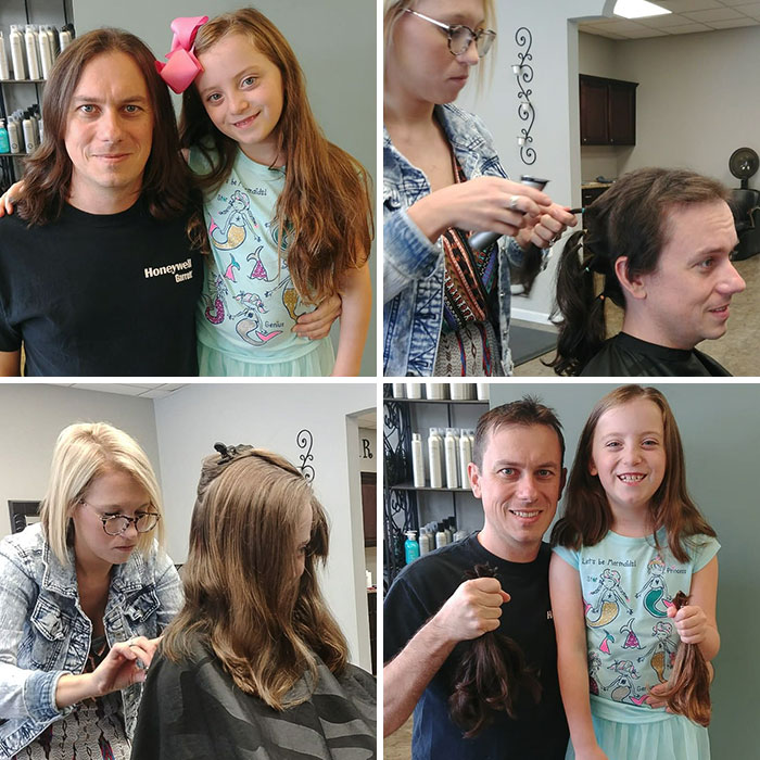 I Promised My Daughter I'd Donate My Hair With Her. It Took Two Years, But It Was Worth It