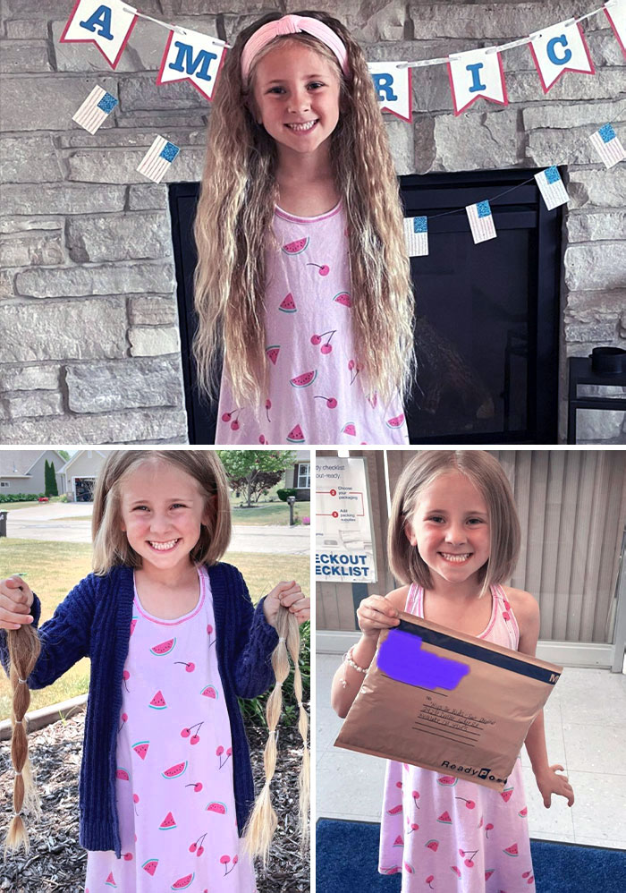 Last Year, When Reese Discovered That Her Nana Was Dealing With Alopecia, She Made A Heartfelt Decision. She Would Donate Her Hair In Her Nana's Honor