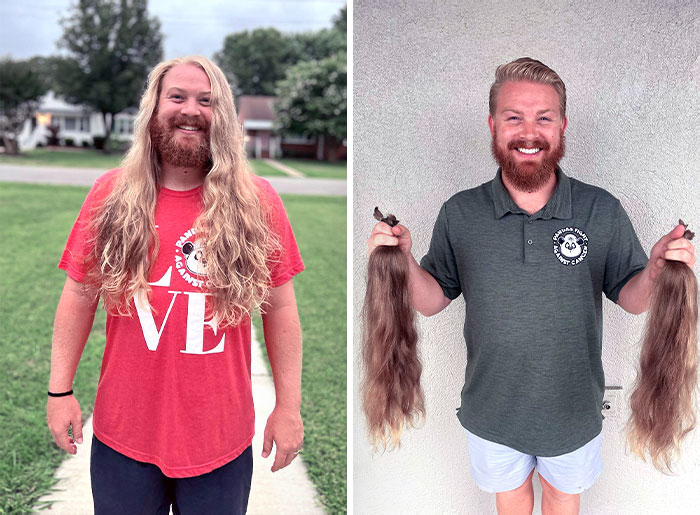 Shane Has Been Growing Out His Hair For Over Four Years With The Intention To Donate It To "Wigs For Kids"