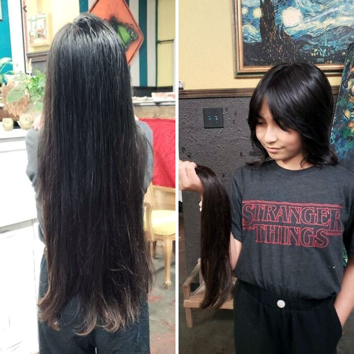 Meet 11-Year-Old Charlotte. She's Been Growing Out Her Hair For 3 Years. After Her Mother Explained Why Some Children Lose Theirs, She Immediately Wanted To Help Them