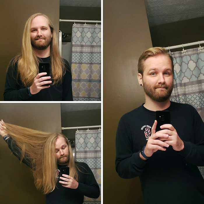 After Growing My Hair Out For Nearly 3 Years, I Finally Decided To Cut And Donate It