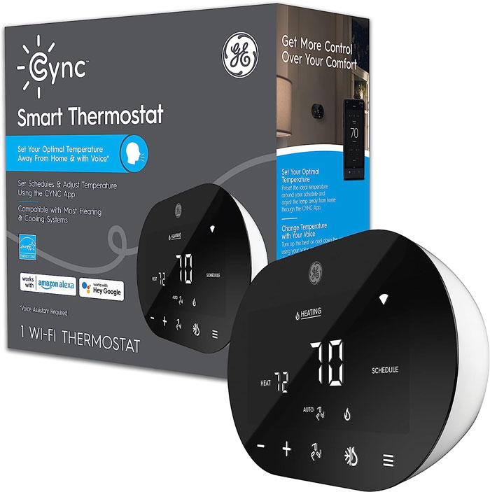 Ge Lighting Cync Smart Thermostat: Now $53.99 (Was $119.99)