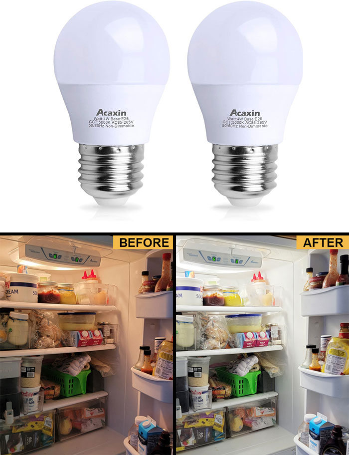 Acaxin LED Refrigerator Light Bulb: Now $9.58 (Was $17.99)