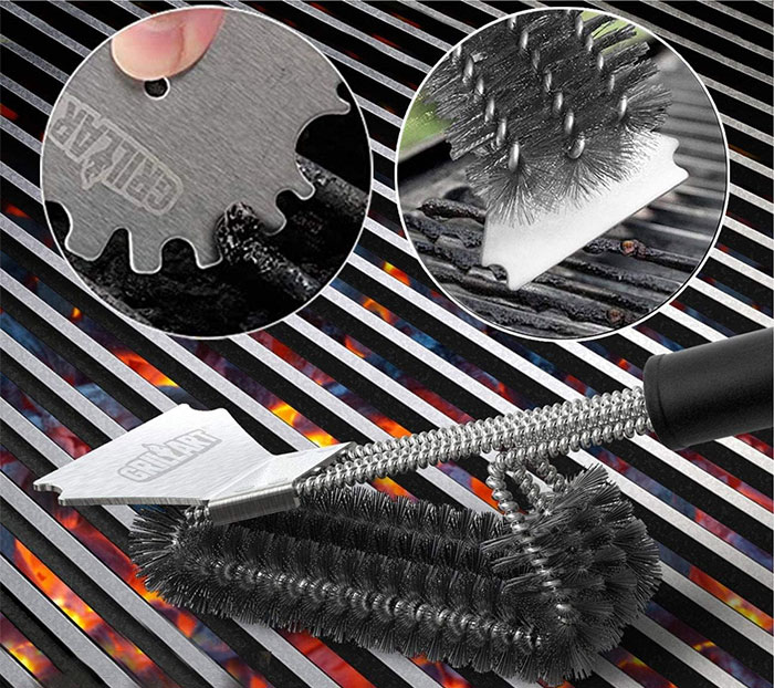Grillart Grill Brush And Scraper: Now $14.82 (Was $22.97)