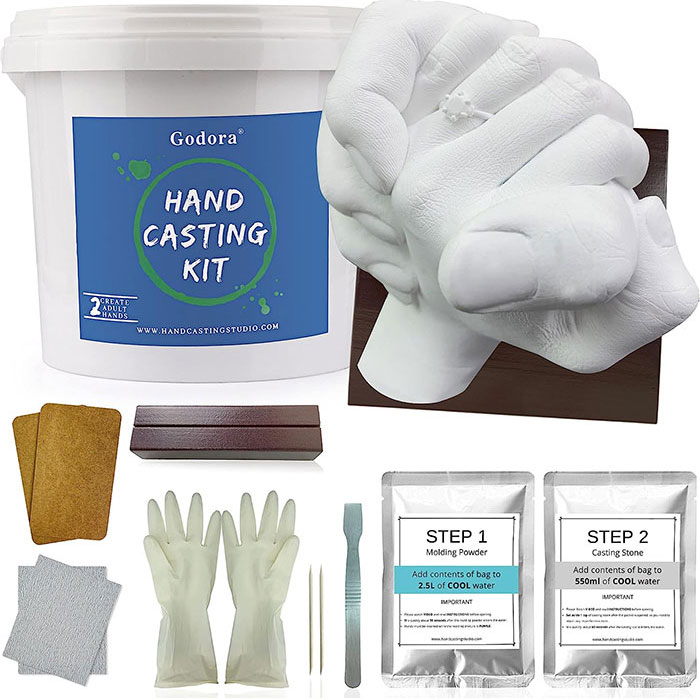 Picture of Hand casting kit couples on amazon
