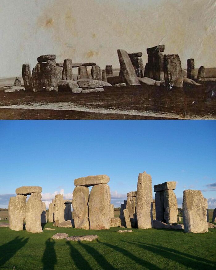 Stonehenge : 1877 y 2019