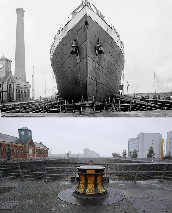 Titanic Dry Dock 1912 And History Season 2015