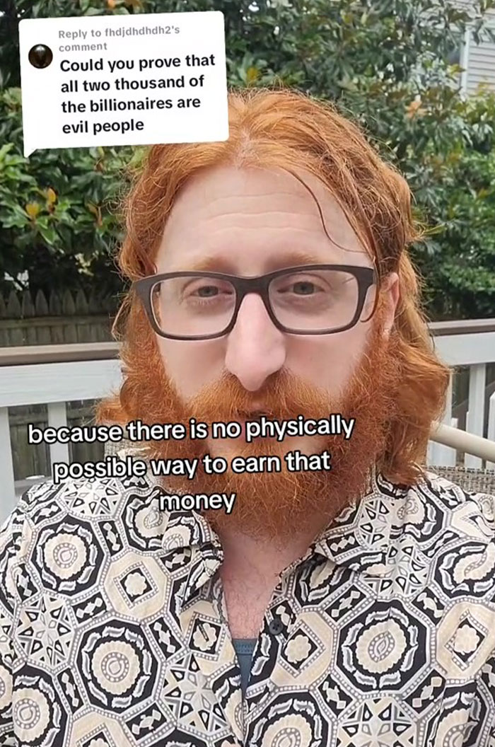 Man Gets Asked “Could You Prove That All Billionaires Are Evil”, Goes Ahead And Does It Man Gets Asked “Could You Prove That All Billionaires Are Evil”, Goes Ahead And Does It