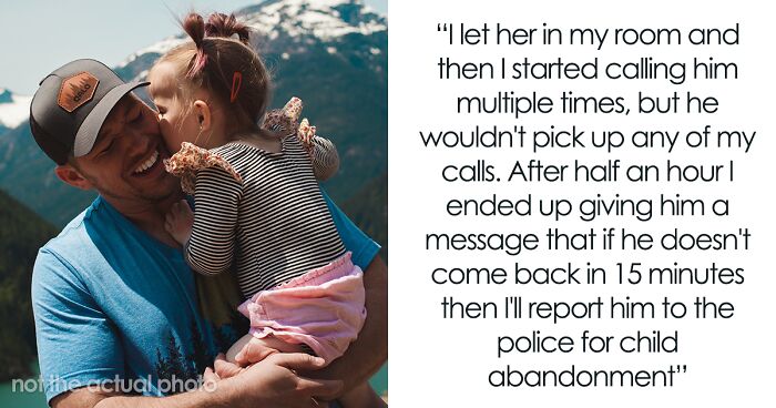 Guy Discovers His Niece On His Doorstep After Clearly Refusing To Babysit Her
