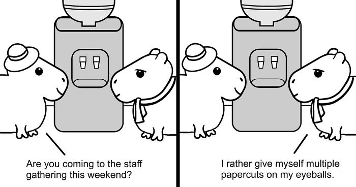 My Comic About Capybaras Showcases The Situations Many Of Us Have To Face At Work (34 Pics)