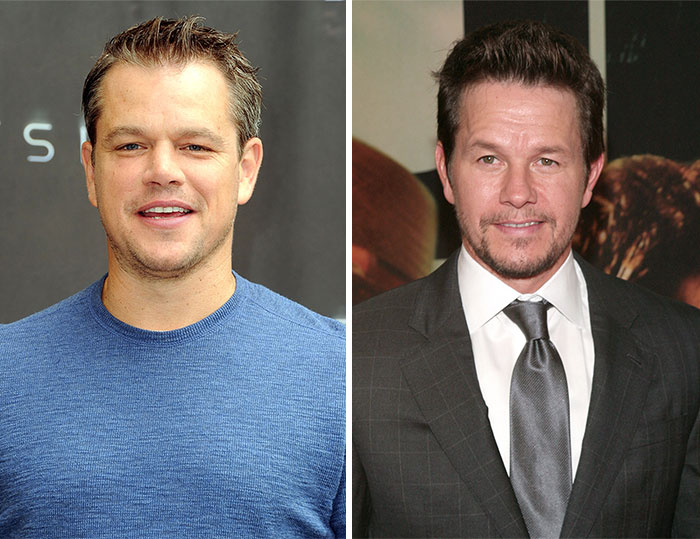 Matt Damon And Mark Wahlberg