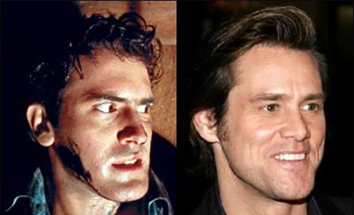 Jim Carrey And Bruce Campbell