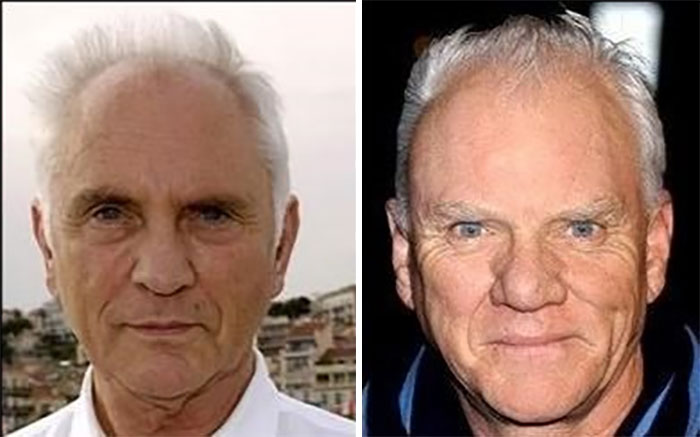 Malcom Mcdowell And Terrence Stamp