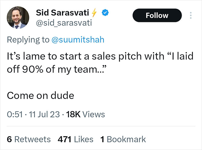 Tone-Deaf CEO Says He Fired 90% Of Staff Because Of New AI, Gets Slammed Online