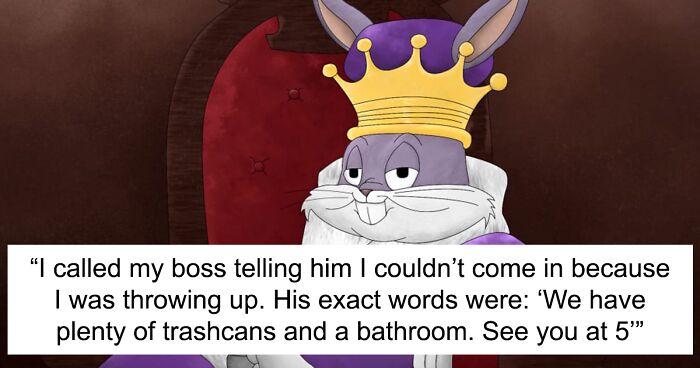 Teenager Maliciously Complies With Manager’s Request To Come Into Work While Sick, Throws Up