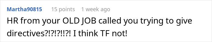 Entitled Employee Demands Her Former Manager To Hire Her At His New Job, He Laughs In Her Face Entitled Employee Demands Her Former Manager To Hire Her At His New Job, He Laughs In Her Face