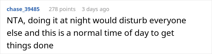 Neighbors Ask Woman To Stop Vacuuming At Noon, She Refuses And Turns To The Internet For Advice Neighbors Ask Woman To Stop Vacuuming At Noon, She Refuses And Turns To The Internet For Advice
