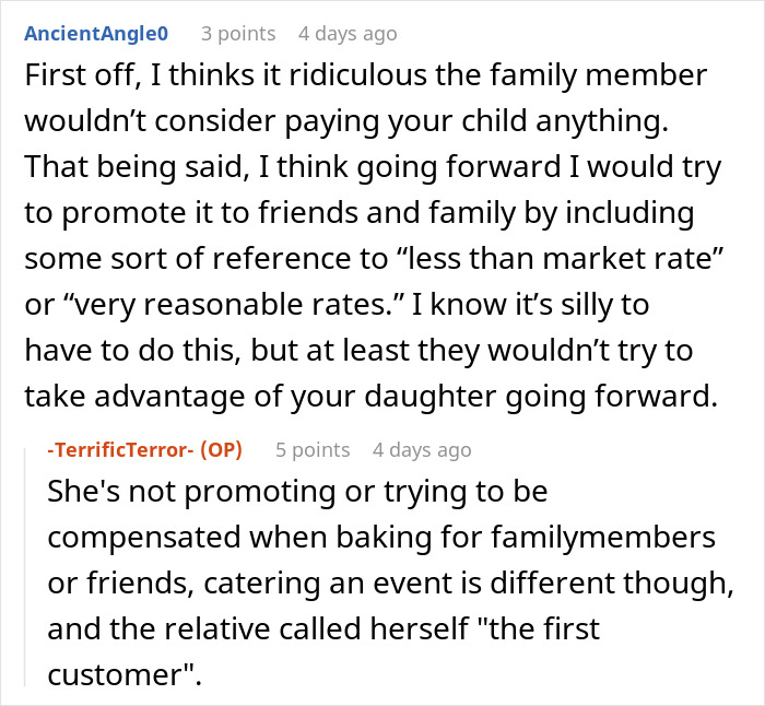 Relative Thinks 9-Year-Old “Shouldn’t Expect Payment” For 75 Cupcakes, Gets Called Out By Mom