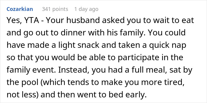 Woman Gets Grilled By SIL For Skipping Dinner And Not Making Breakfast For Them The Next Day