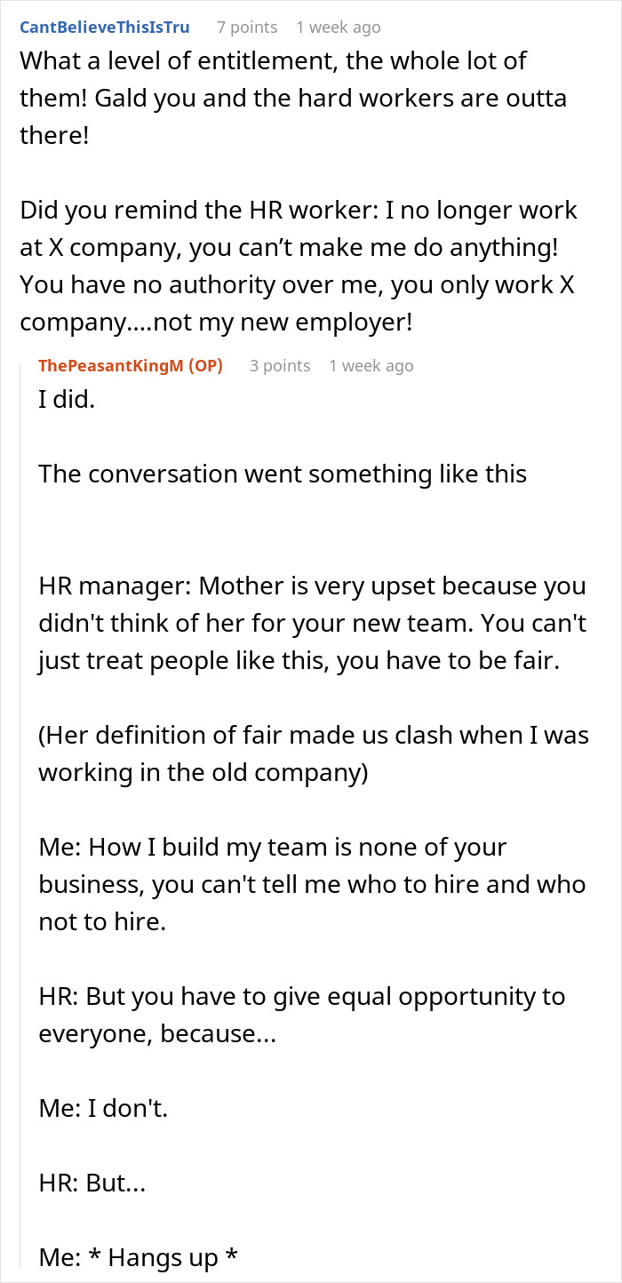Entitled Employee Demands Her Former Manager To Hire Her At His New Job, He Laughs In Her Face Entitled Employee Demands Her Former Manager To Hire Her At His New Job, He Laughs In Her Face