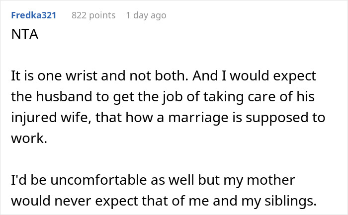 19 Y.O. Says No To Taking Care Of Mom Post Wrist Surgery, Asks If She’s A Jerk 19 Y.O. Says No To Taking Care Of Mom Post Wrist Surgery, Asks If She’s A Jerk