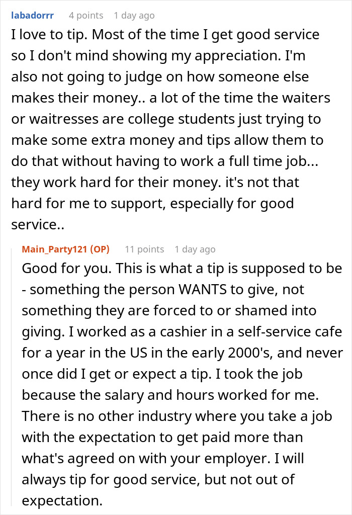 Woman Goes Viral After Revealing Why She Stopped Tipping In The US Woman Goes Viral After Revealing Why She Stopped Tipping In The US