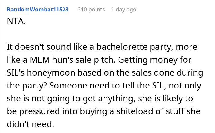 "My Life Was Ruined Because Of An MLM": Woman Livid At Hen Party After Guest Tries MLM Pitch