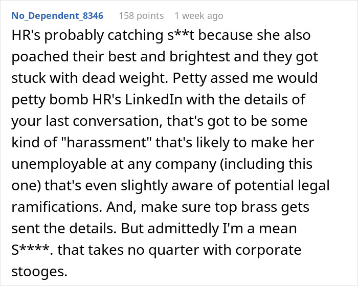 Entitled Employee Demands Her Former Manager To Hire Her At His New Job, He Laughs In Her Face Entitled Employee Demands Her Former Manager To Hire Her At His New Job, He Laughs In Her Face