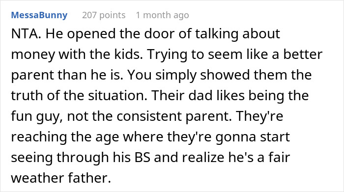 Mom Is Tired Of Ex Pretending To Be ‘Fun Parent’ While She Takes Care Of Everything, Exposes Him Mom Is Tired Of Ex Pretending To Be ‘Fun Parent’ While She Takes Care Of Everything, Exposes Him