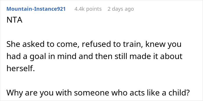 Girlfriend Is Furious Her Boyfriend Ditched Her During A 5K Run To “Have A Better Time” Girlfriend Is Furious Her Boyfriend Ditched Her During A 5K Run To “Have A Better Time”