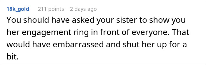 “Sister Wants My Wedding Because It Doesn’t Count As I’m Gay” “Sister Wants My Wedding Because It Doesn’t Count As I’m Gay”
