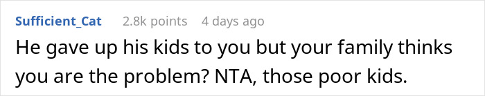 Sister Refuses To Let Widowed Brother Use The "Dead Wife Card" Anymore, Takes His 3 Kids Away Sister Refuses To Let Widowed Brother Use The "Dead Wife Card" Anymore, Takes His 3 Kids Away