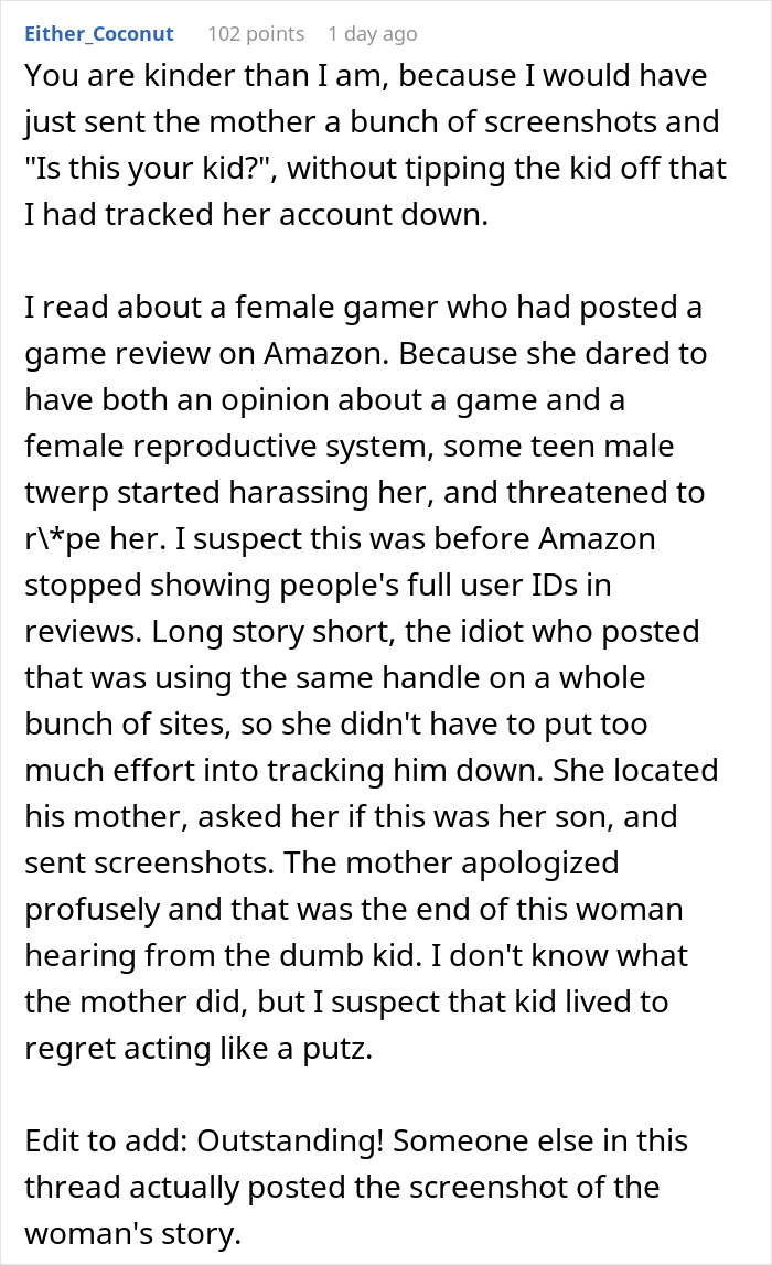 Teenage Boy Thinks He’s Cool For Being Racist And Horrible Online, Gets Taught A Lesson By A Victim