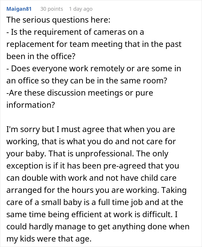 Boss Asks For Cameras To Be On And Full Engagement During Online Meets, One Worker “Delivers”