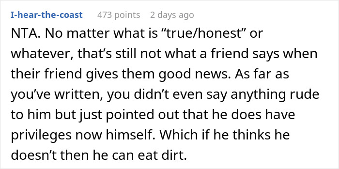 Guy Gets Into A Heated Argument With Formerly Poor Friend About Privilege, Rekindles His Friendship Guy Gets Into A Heated Argument With Formerly Poor Friend About Privilege, Rekindles His Friendship