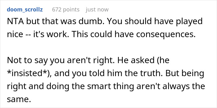 “Am I A [Jerk] For Telling Someone That His ‘Achievement’ Just Meant That He Had Rich Parents?”