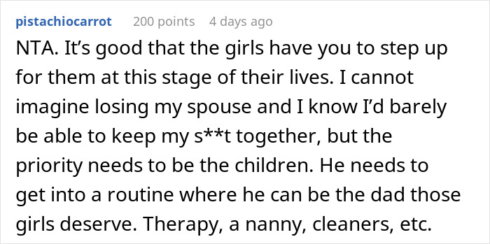 Sister Refuses To Let Widowed Brother Use The "Dead Wife Card" Anymore, Takes His 3 Kids Away Sister Refuses To Let Widowed Brother Use The "Dead Wife Card" Anymore, Takes His 3 Kids Away