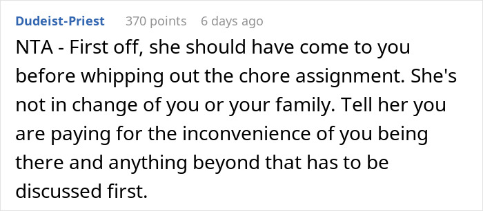 Woman Demands SIL’s Kids Do Chores Around The House They Don’t Even Live In, Drama Ensues Woman Demands SIL’s Kids Do Chores Around The House They Don’t Even Live In, Drama Ensues